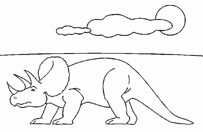 Dinozaury kolorowanki